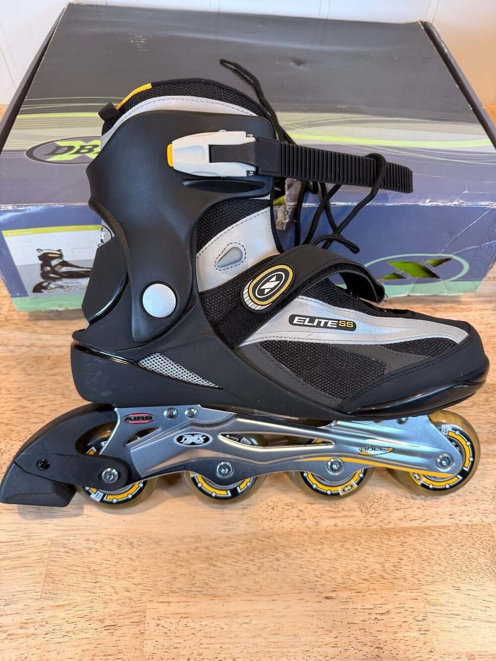 DBX Elite SS Inline Skates Black Silver
